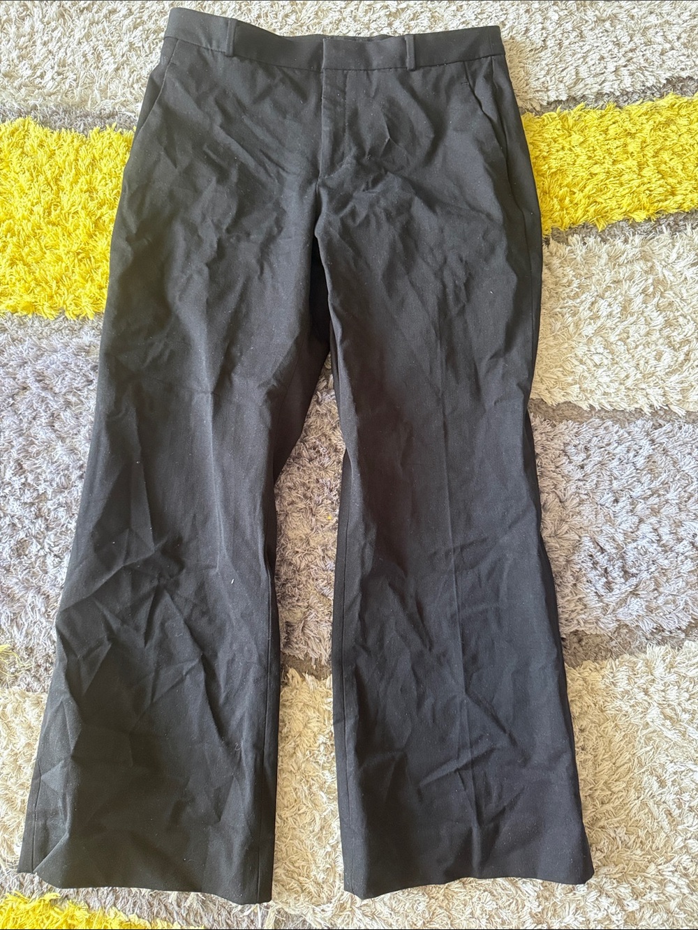 Banana Republic Black Boot Cut Dress Pants 14 NWT